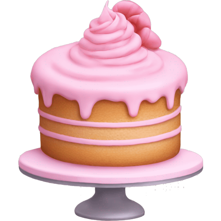 pastel pink cake bakery  emoji