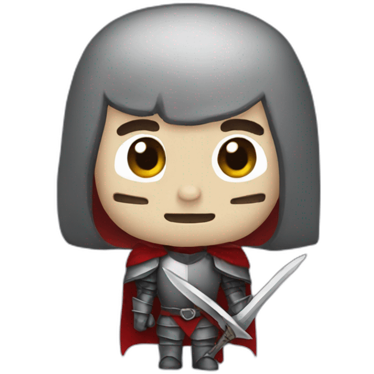 Knight vampire emoji