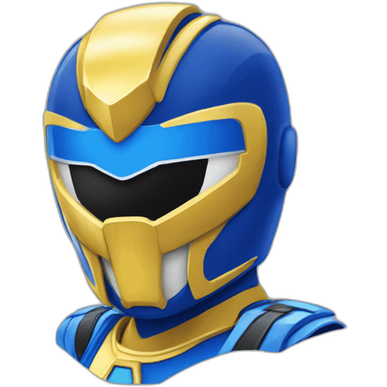 blue power ranger sticker emoji