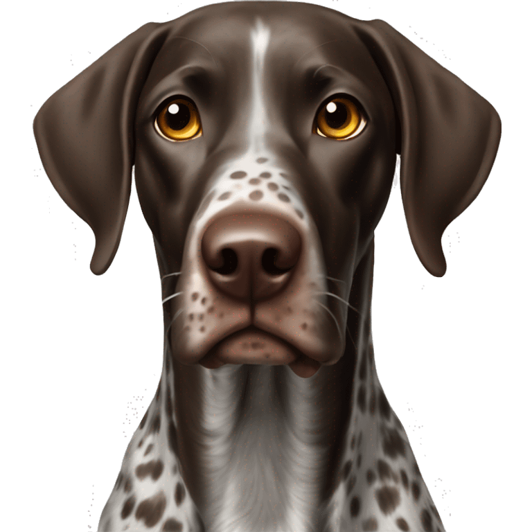 German shorthaired pointer emoji