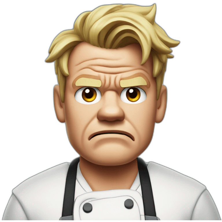 dissapointed gordon ramsay emoji