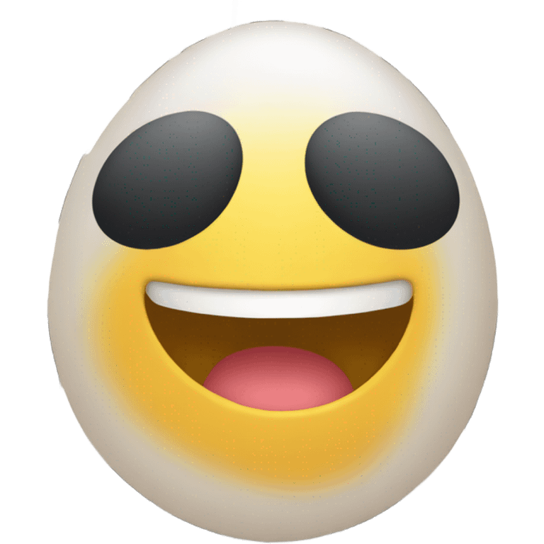 An egg playing a piano  emoji