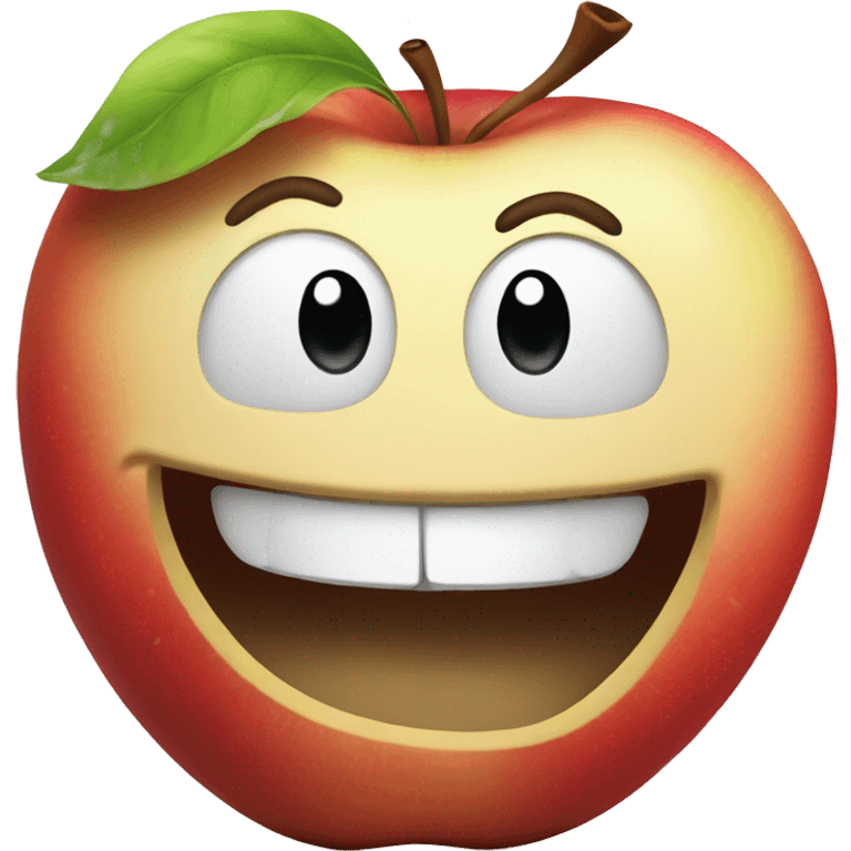 apple smiling emoji