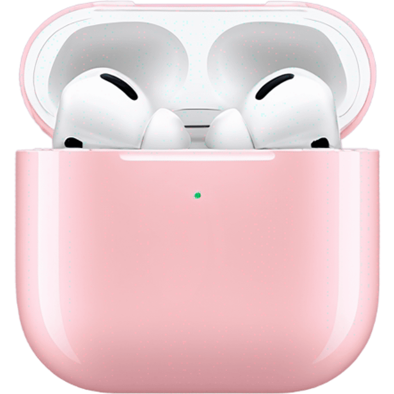 AirPods pro pink emoji