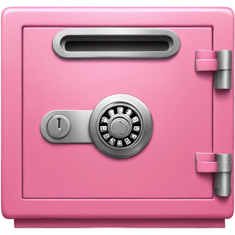 Pink safe emoji