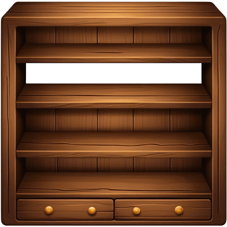 wooden shelf emoji