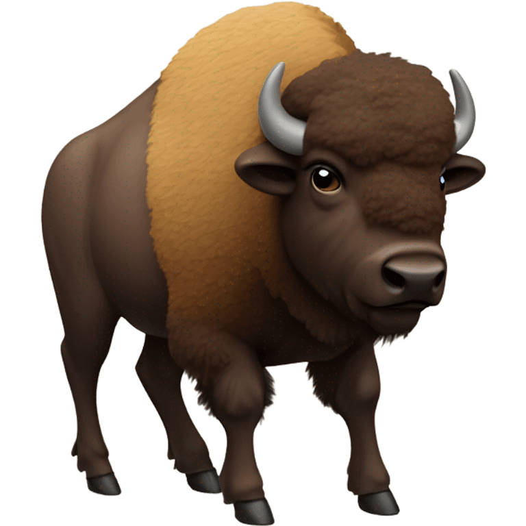 Drunk bison  emoji