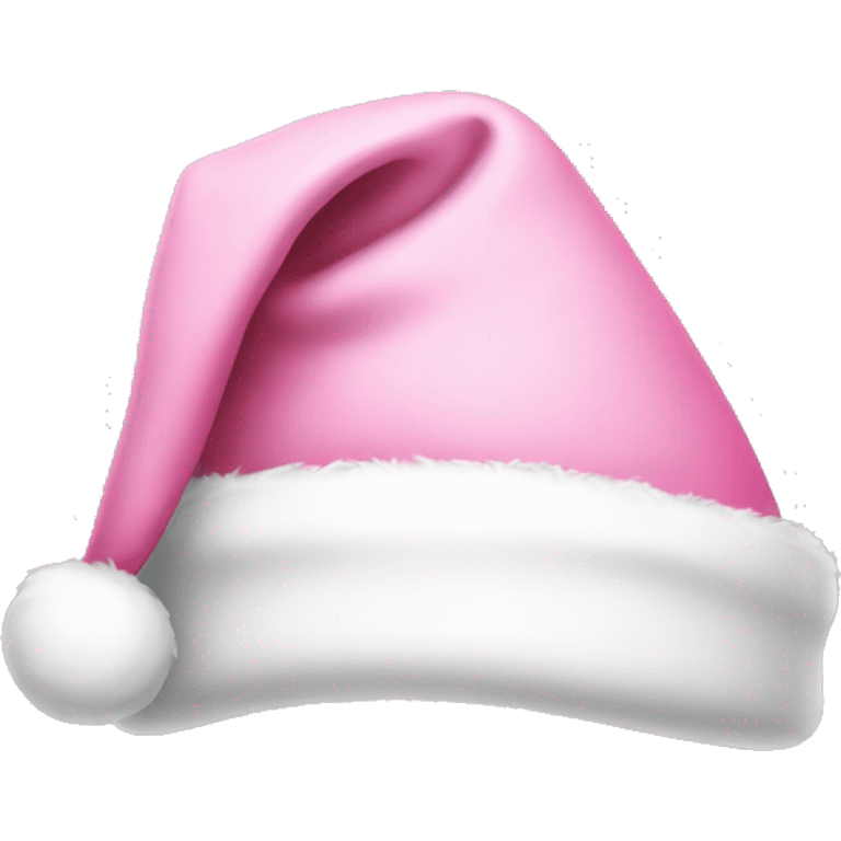 light pink santa hat emoji