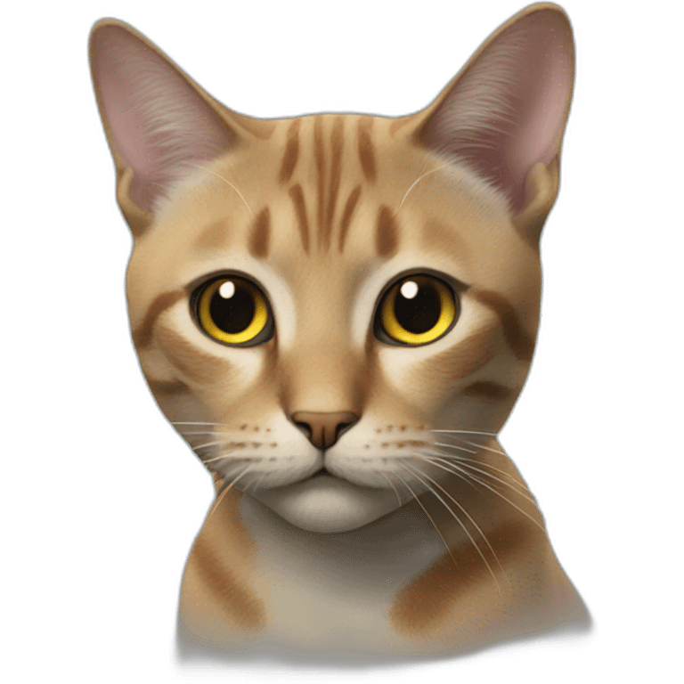 surprising cat on nebula emoji