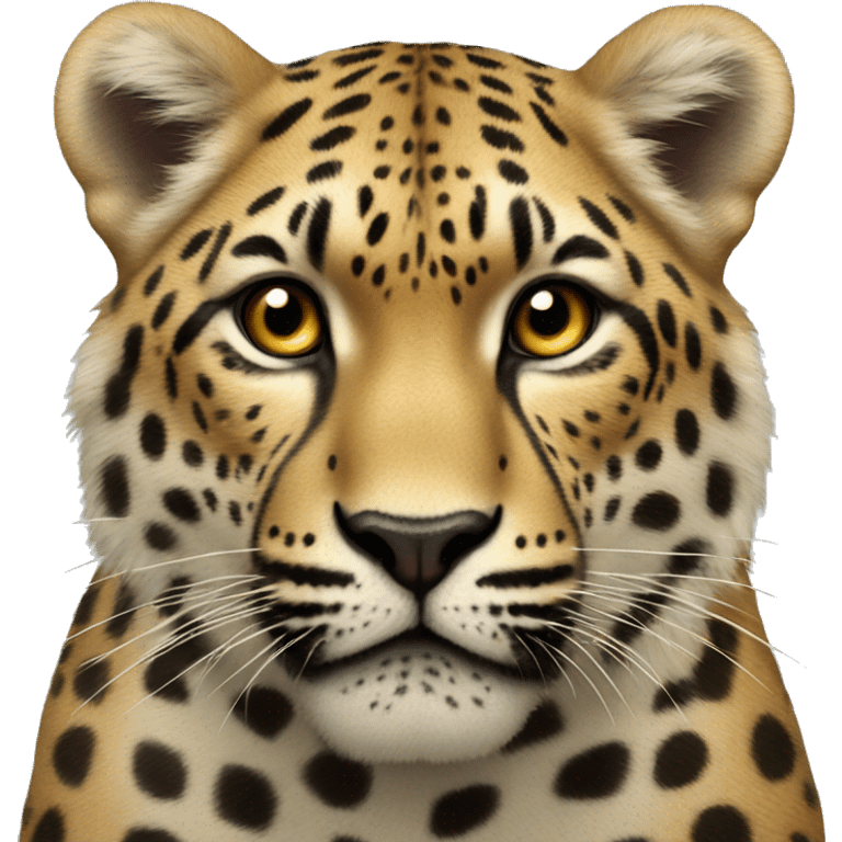 Corazón de leopardo emoji