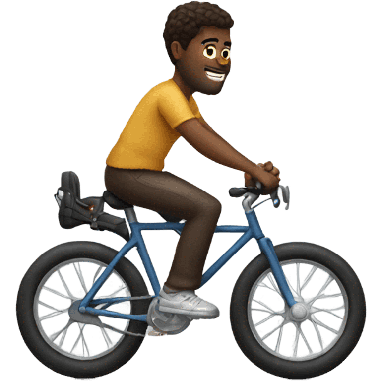 Me on bike emoji