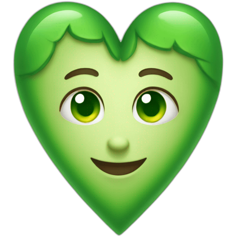 green heart emoji