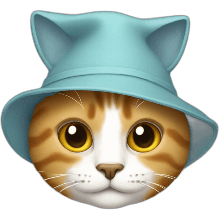 cat hat emoji