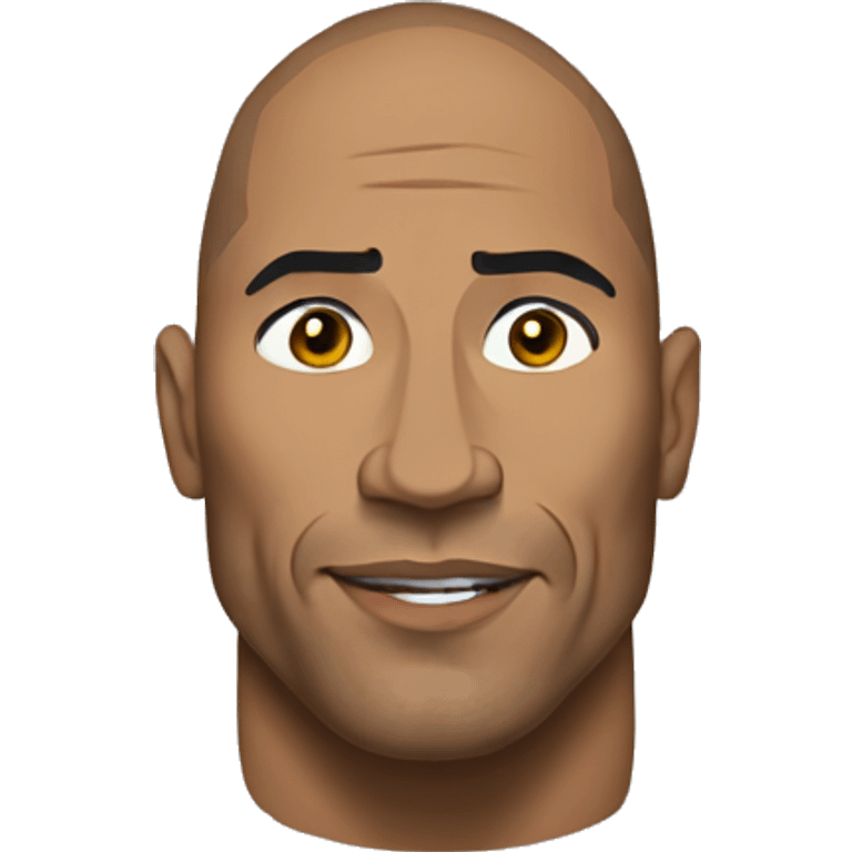 The rock emoji