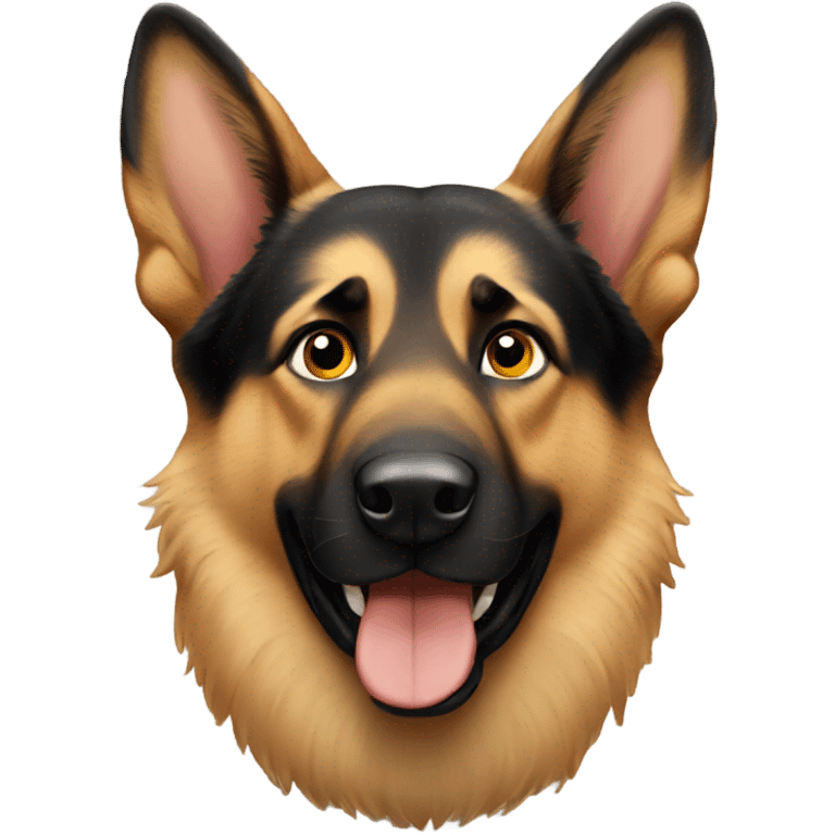 German shepherd  emoji