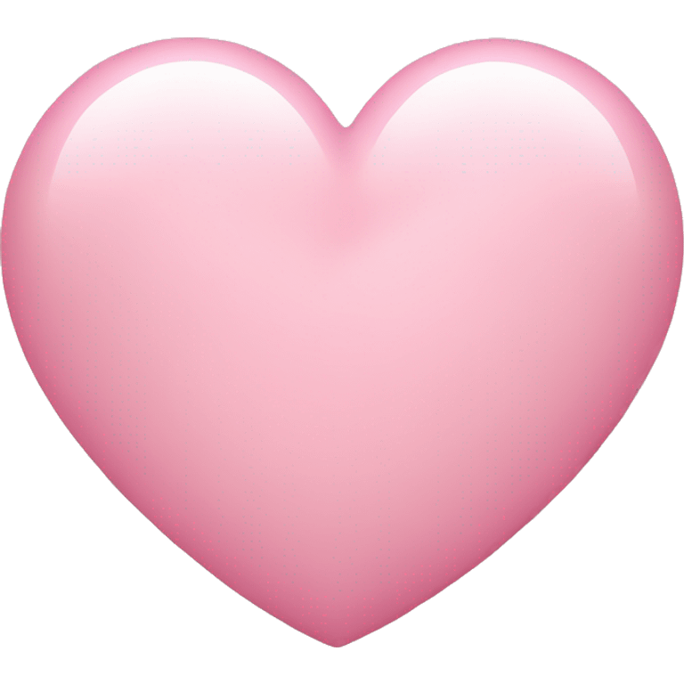 baby pink heart emoji