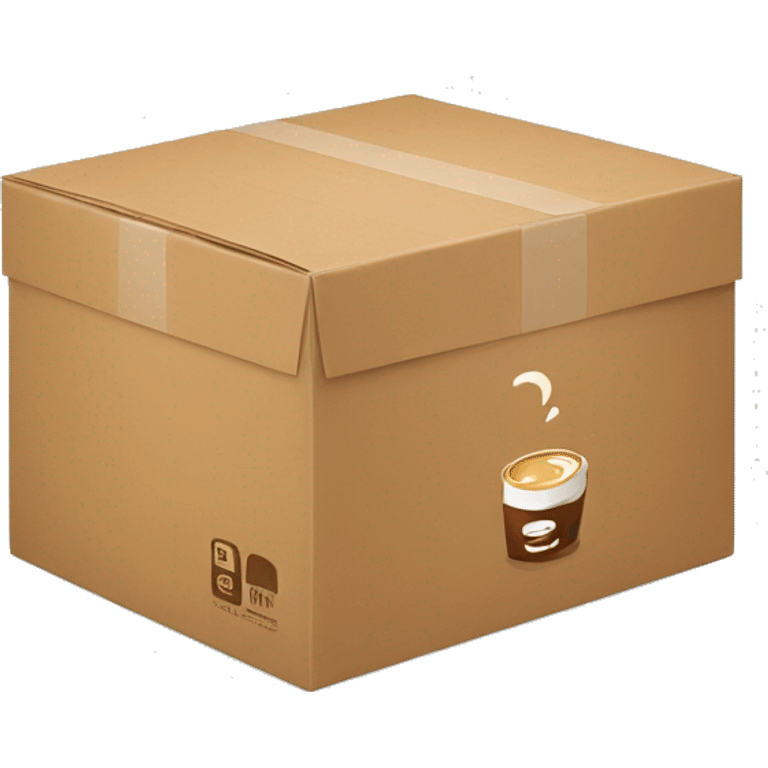 home delivery coffee emoji