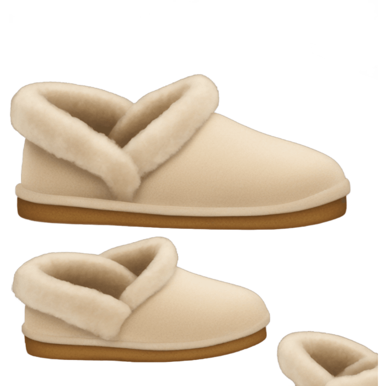 UGG slippers  emoji