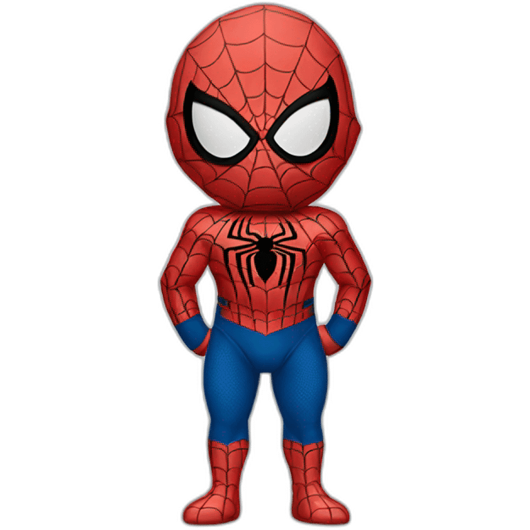 Spider-Man with a underpants emoji