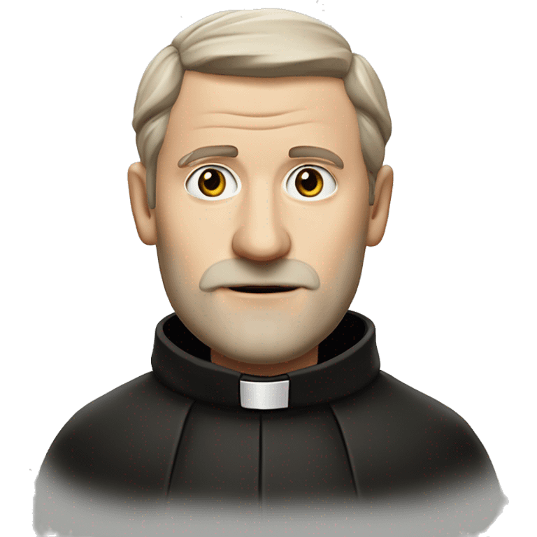 Fr Dougal Maguire in priest outfit, from Fr Ted TV show emoji