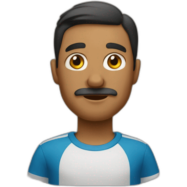 Hombre delgado canoao emoji