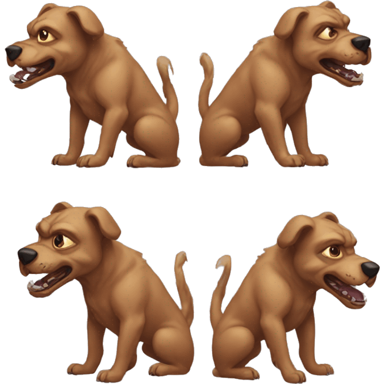 three headed cerberus emoji