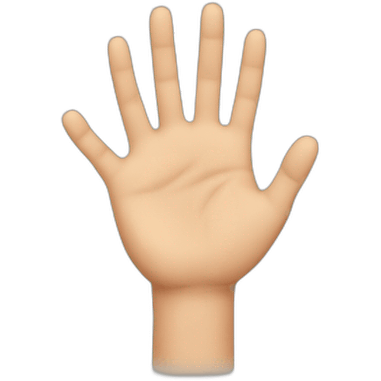 human hand emoji