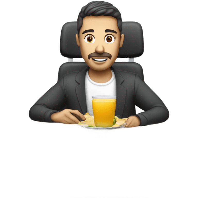 Mediensucht aber beim Essen emoji