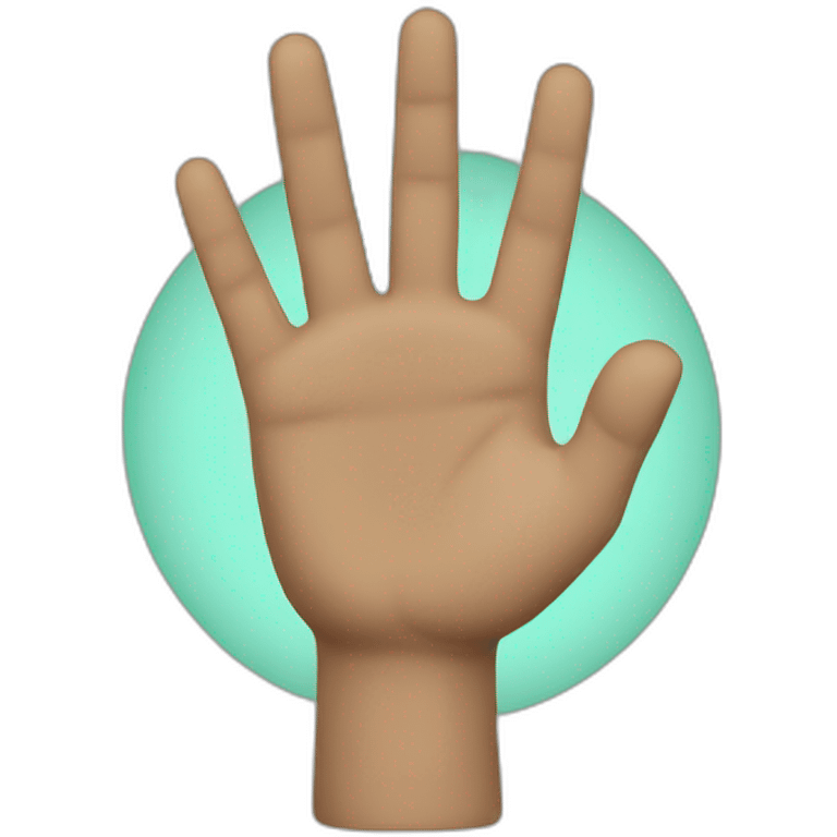 Jul hand emoji