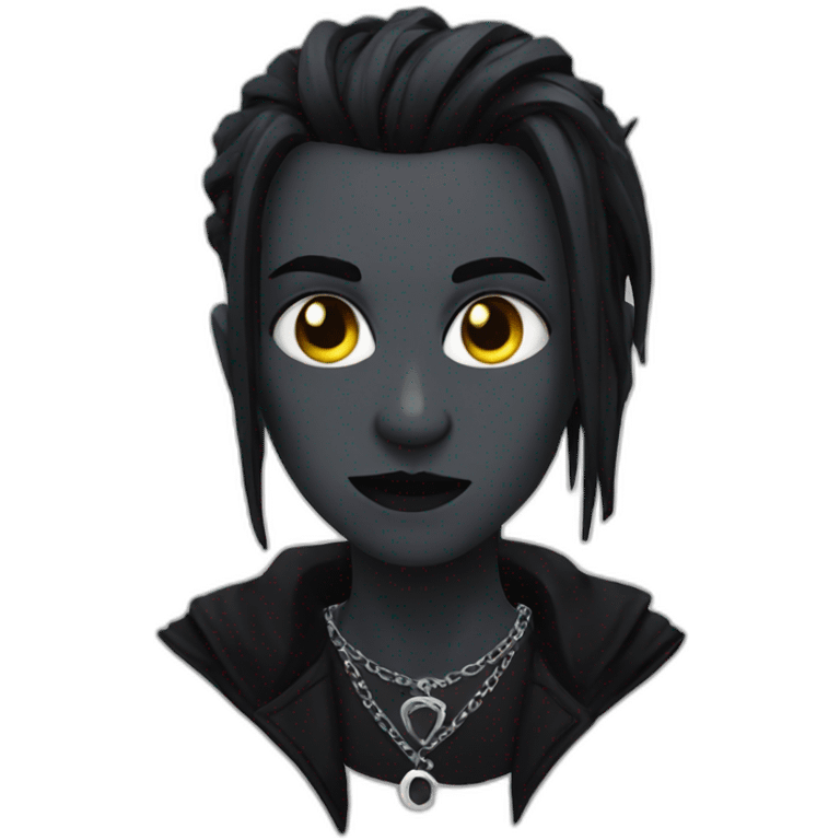 Goth emoji