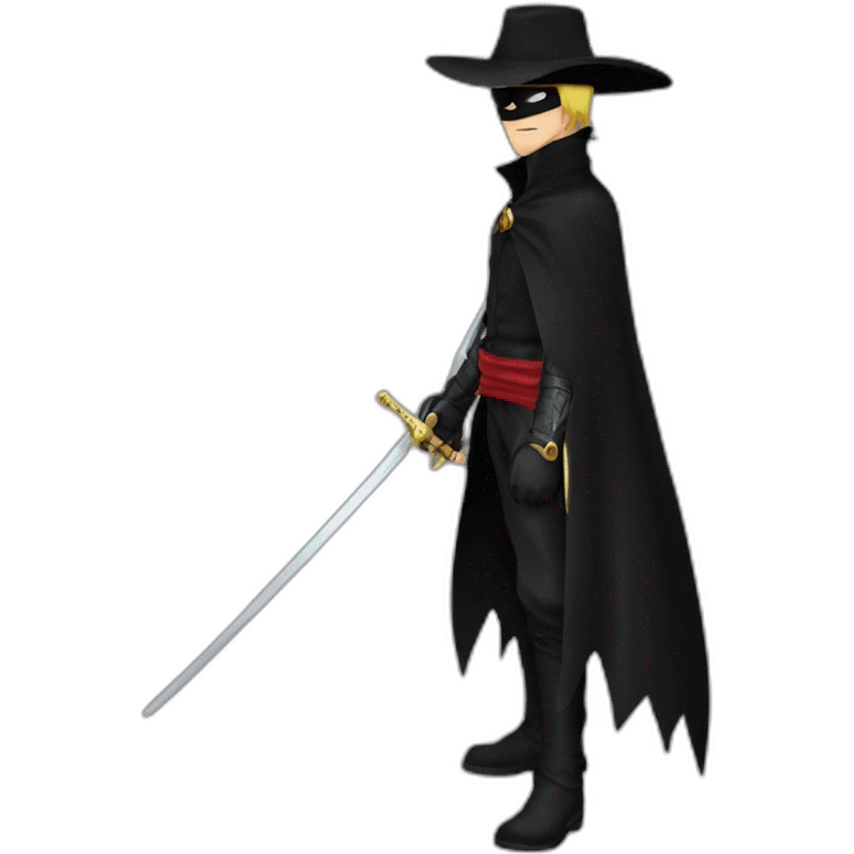 Zorro (one piece) emoji