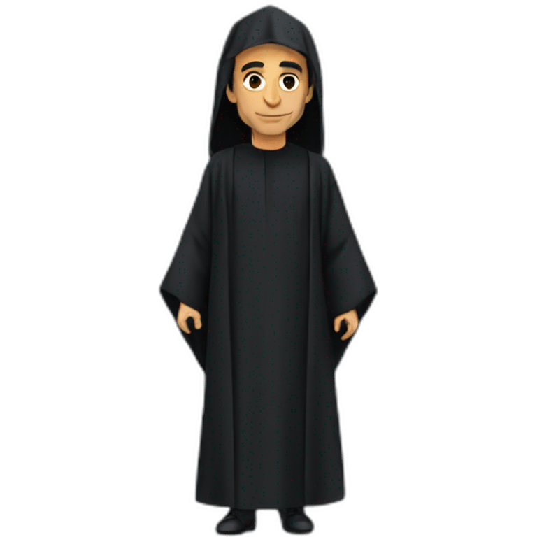 eric zemmour with an abaya emoji