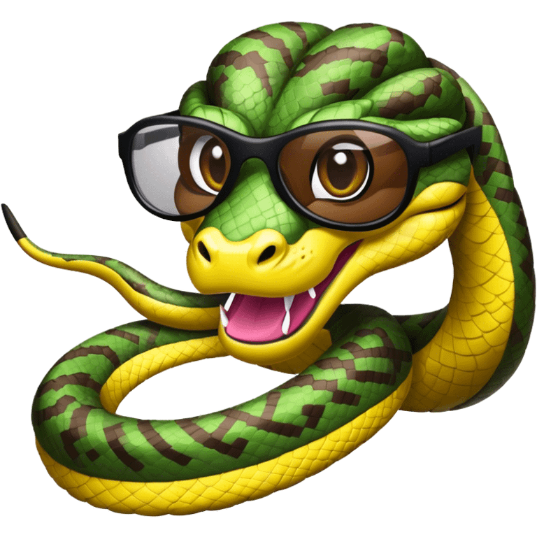 Pit viper glasses  emoji