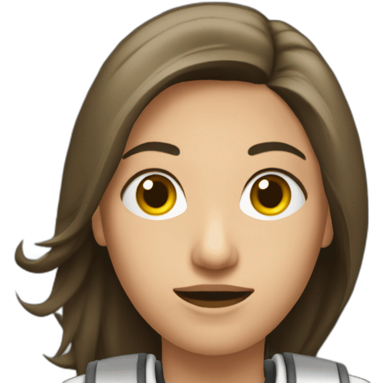 persona molesta con una computadora emoji