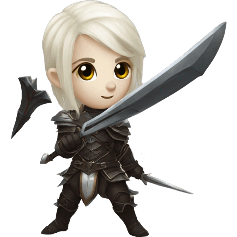 lineage 2 dark elf fighter emoji