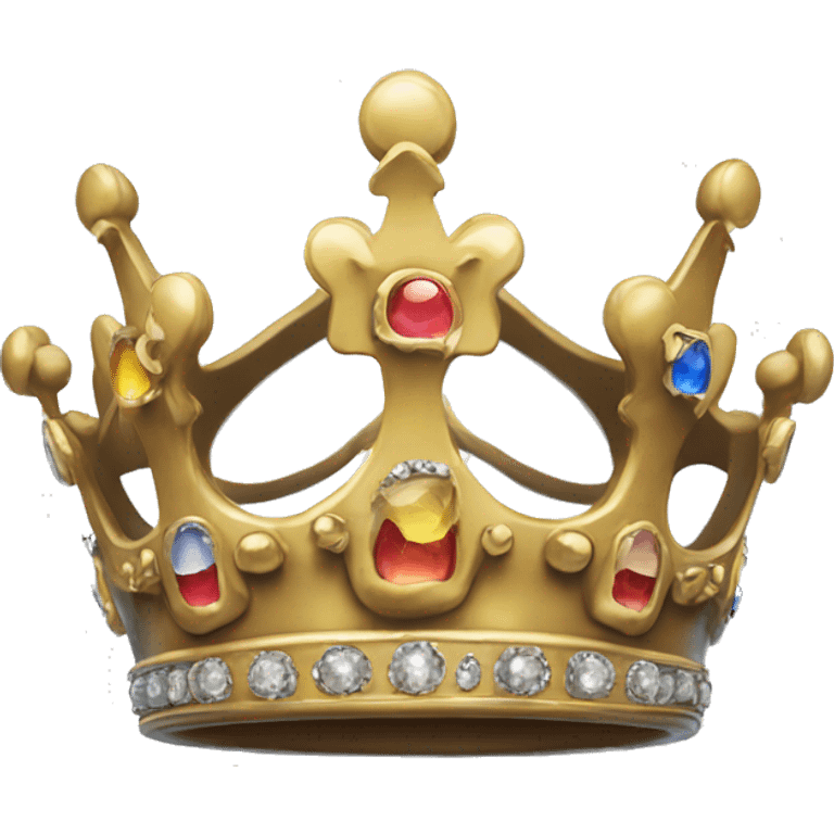 a crown with 10000 on it emoji