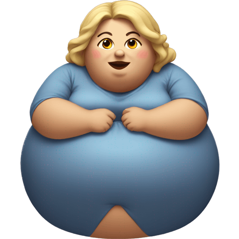 Fat lady emoji