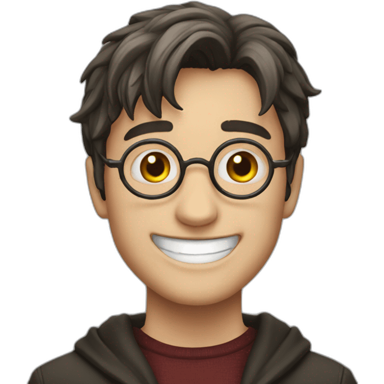 Harry Potter smiling emoji