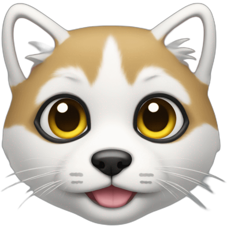 Zorrito Blanco emoji