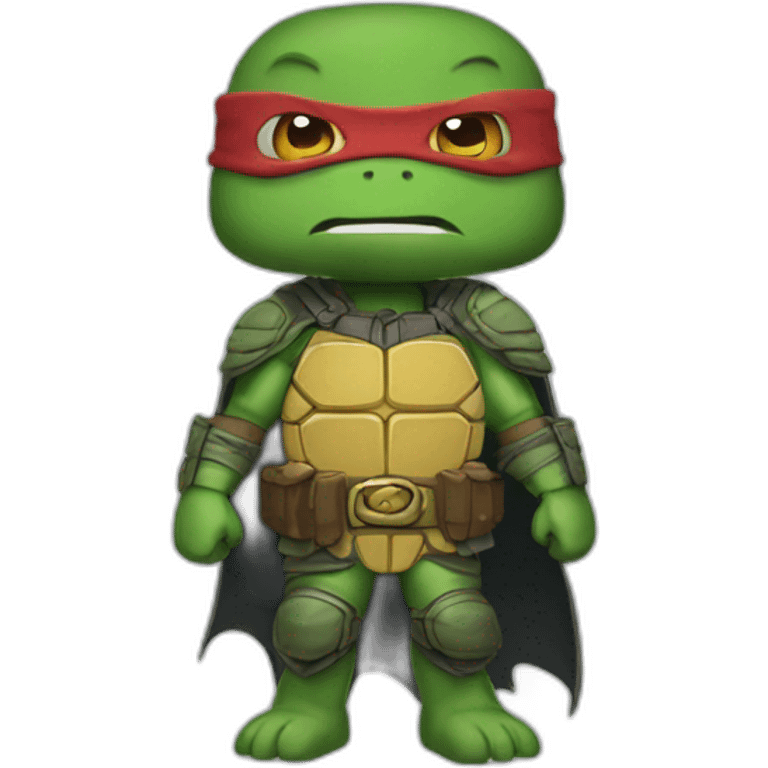 batman ninja turtle emoji