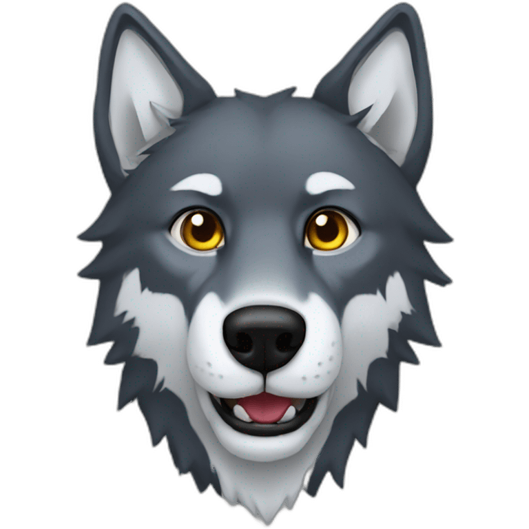 Wolf-star emoji