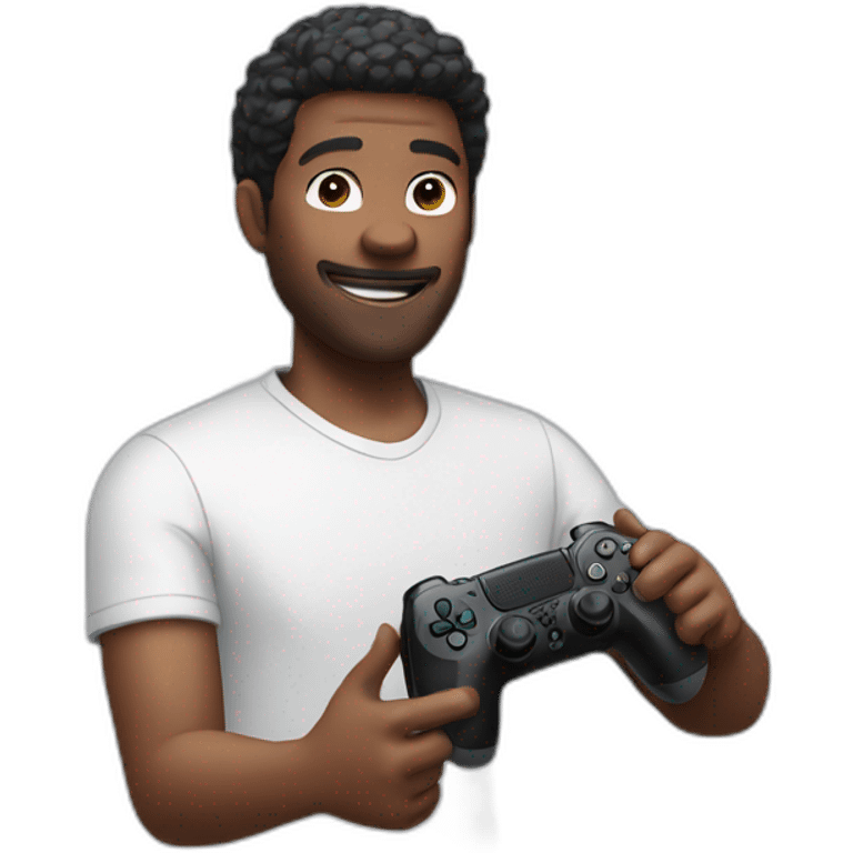 Man throwing ps5 controller emoji