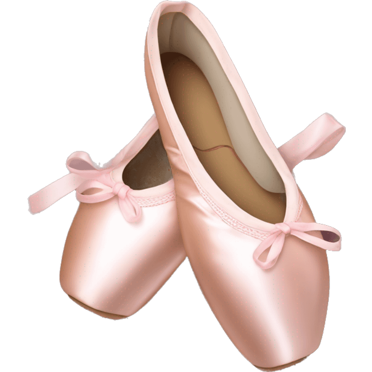 Ballet pointe shoes emoji