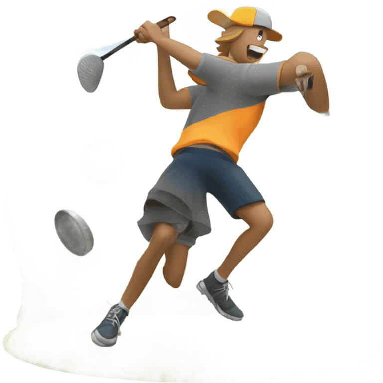 Disc golf emoji