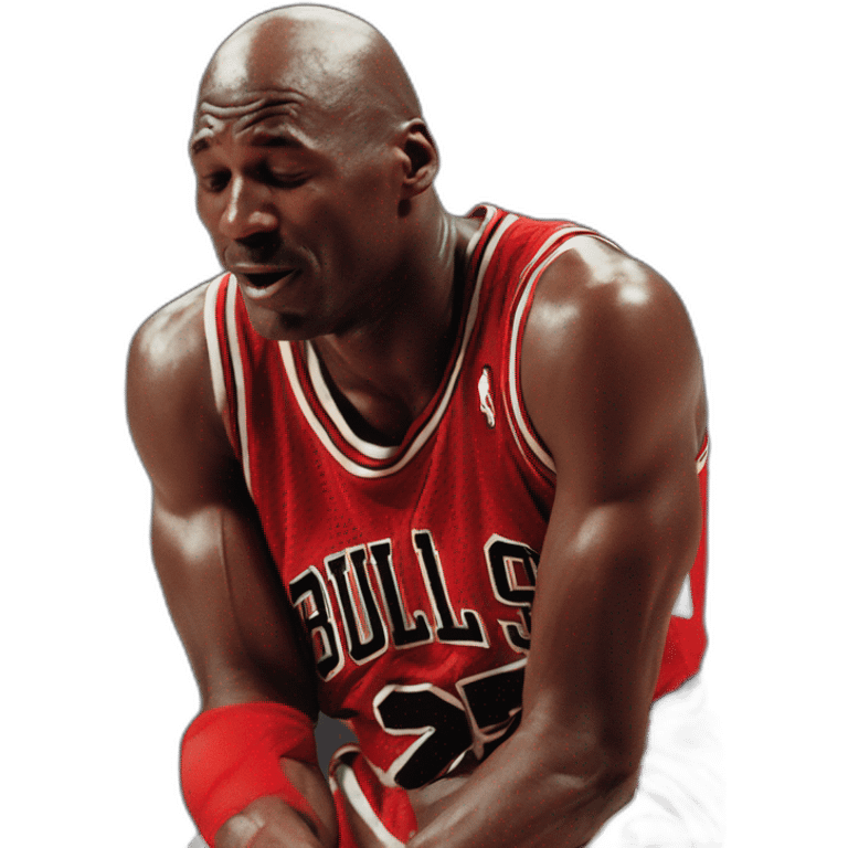 Michael jordan crying meme emoji