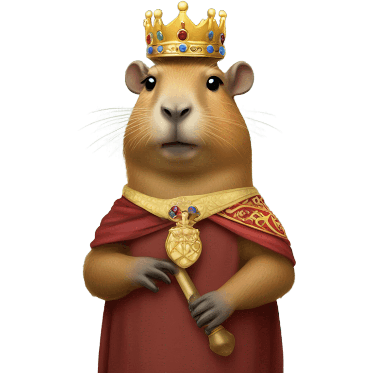 capybara king emoji