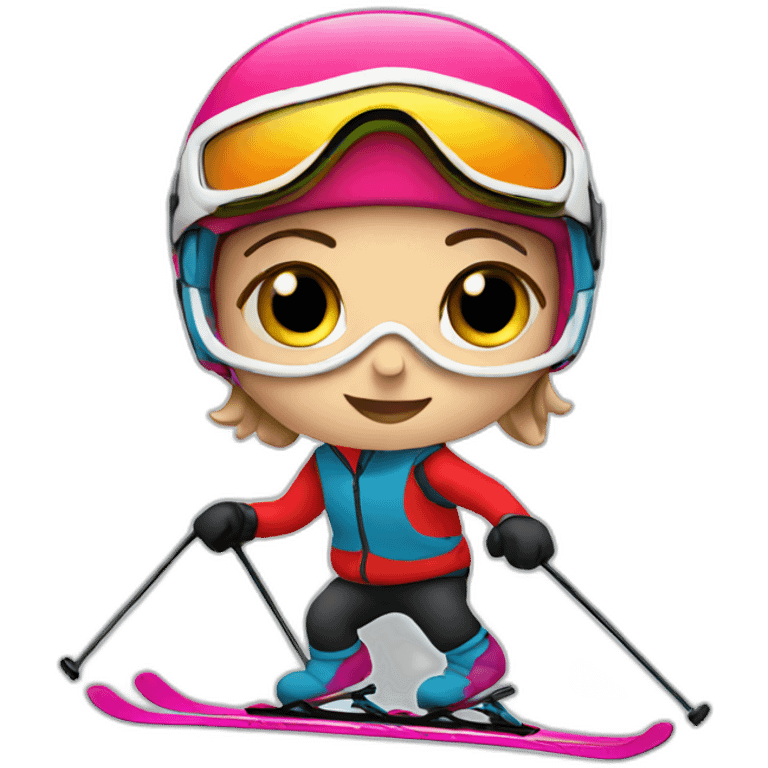 Skiing emoji