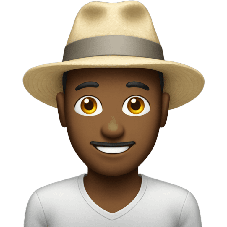 person with a hat emoji