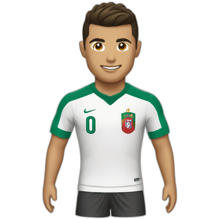 Christiano Ronaldo Portugal Shirt emoji