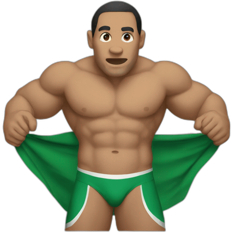 Morocco wrestling  emoji